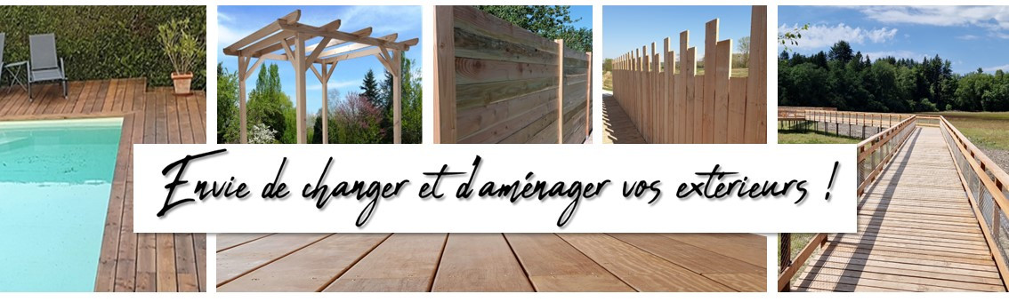 Exterieur bardage, pergola...